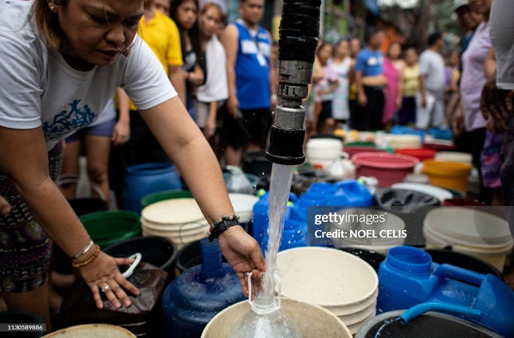 TOPSHOT-PHILIPPINES-GOVERNANCE-WATER