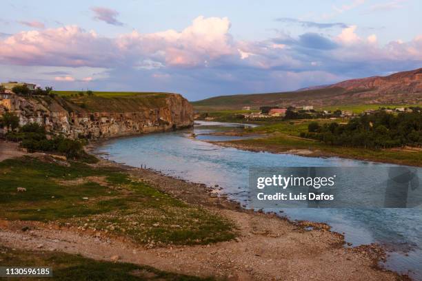 hasankeyf, tigris river - tigris stock pictures, royalty-free photos & images