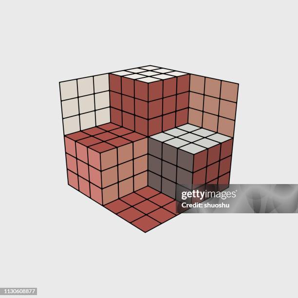3d Geometry Check 3d Geometric Check Perspective Pattern High-Res Vector Graphic - Getty ...