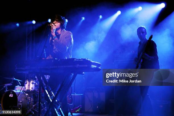 Will Toledo and Seth Dalby of Car Seat Headrest perform onstage at Ticketmaster during the 2019 SXSW Conference and Festivals at Stubb's Bar-B-Q on...