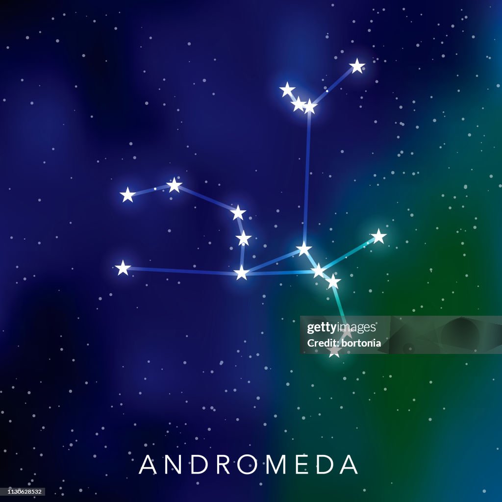 Andromeda Star Constellation