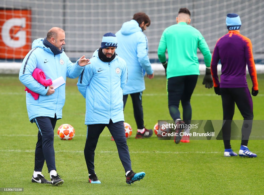 Manchester City Training Session
