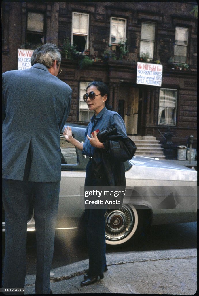 Yoko Ono.