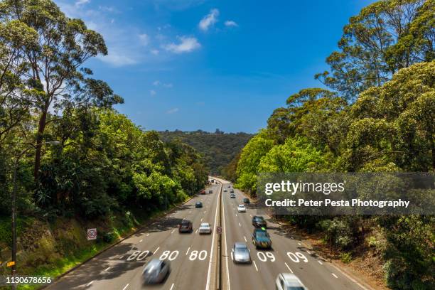 north shore motorway - north sydney stock pictures, royalty-free photos & images