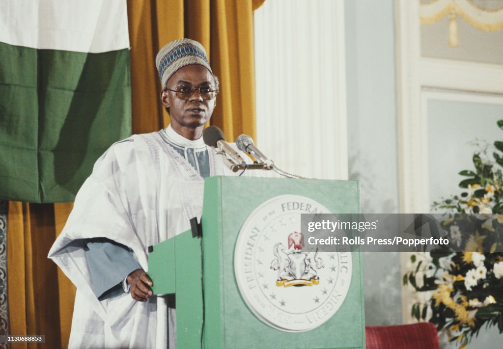 President Shehu Shagari Of Nigeria