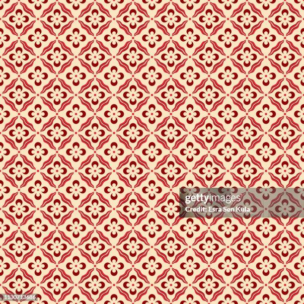 traditionelle osmanische cintemani nahtlose muster - eastern stock-grafiken, -clipart, -cartoons und -symbole