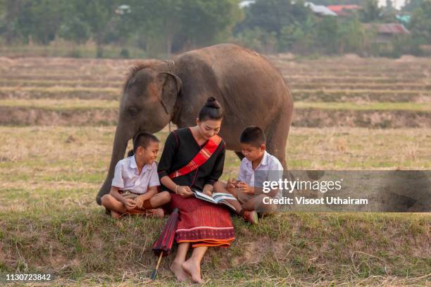 Children Riding Elephants 311 Children Ride Elephant Stock Photos, High-Res Pictures, and Images ...