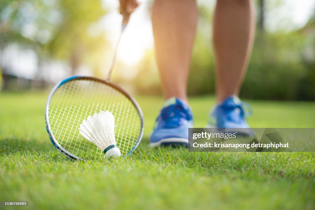 Women playing badminton,badminton