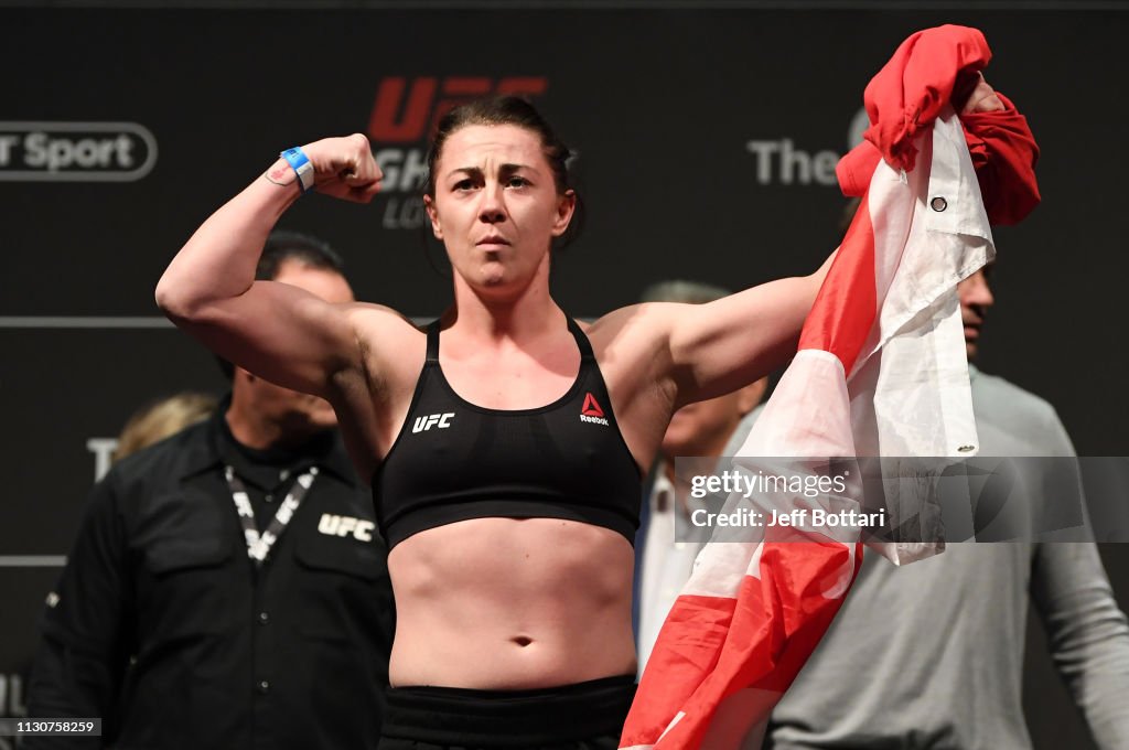 UFC Fight Night: Weigh-ins