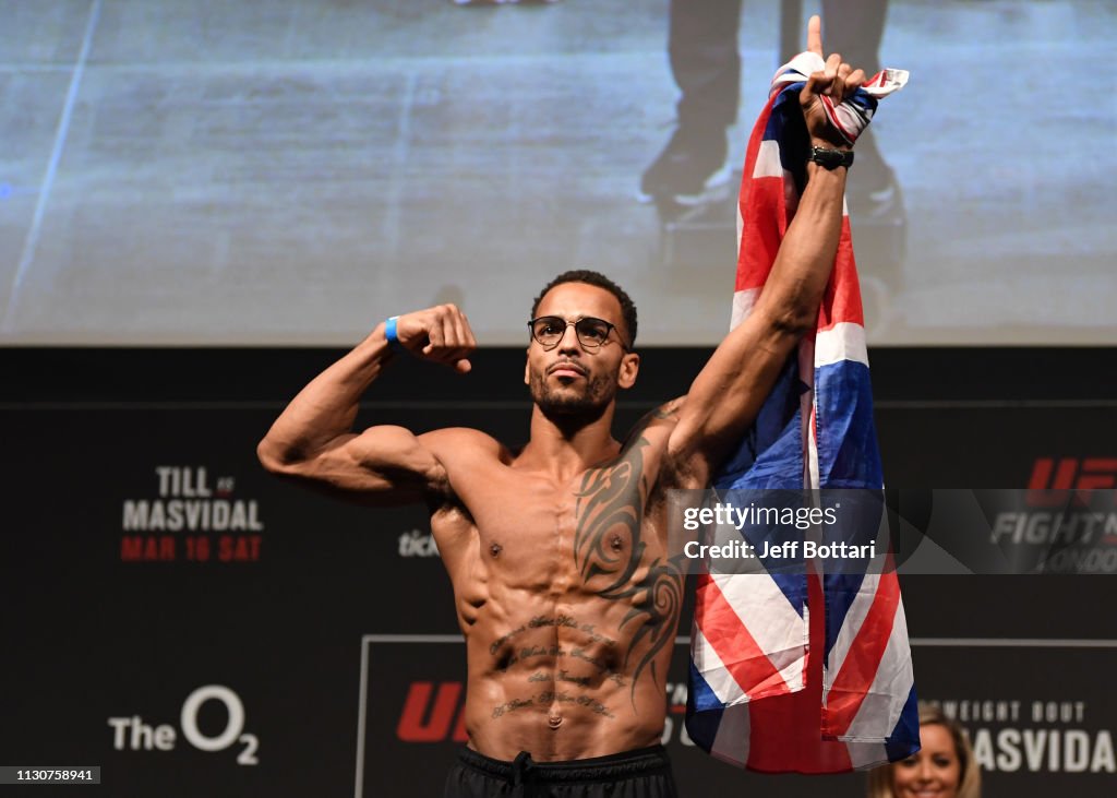 UFC Fight Night: Weigh-ins