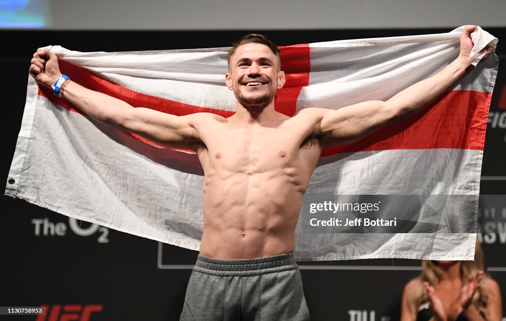 UFC Fight Night: Weigh-ins