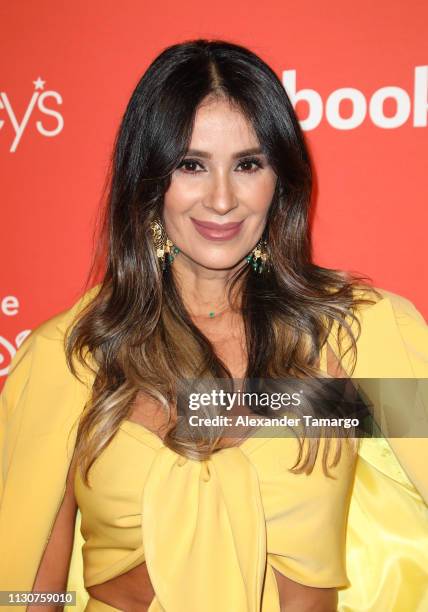 Catherine Siachoque is seen arriving at the People en Espanol Poderosas Luncheon on March15, 2019 in Coral Gables, Florida.