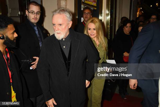 Roger Taylor attends the opening night of Only Fools and Horses The Musical at Theatre Royal Haymarket on February 19, 2019 in London, England.