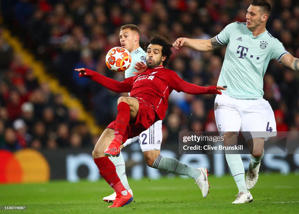Liverpool v FC Bayern Muenchen - UEFA Champions League Round of 16: First Leg