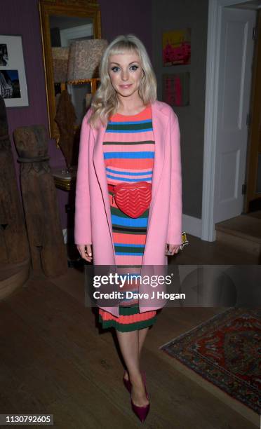 Helen George attends the after show party following the opening night of Only Fools and Horses The Musical at Theatre Royal Haymarket on February 19,...