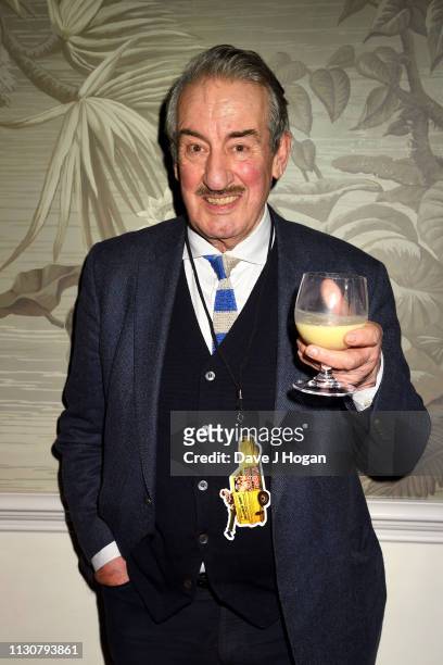 John Challis attends the after show party following the opening night of Only Fools and Horses The Musical at Theatre Royal Haymarket on February 19,...