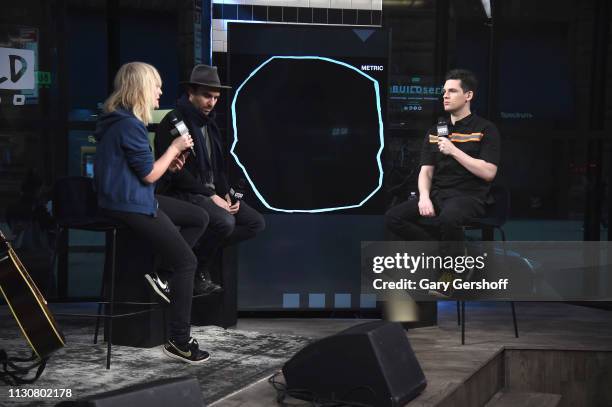 Recording artists Emily Haines and Jimmy Shaw of the band Metric visit the Build Series with moderator Kevan Kenney to discuss the album 'Art of...