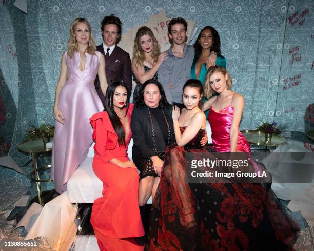 Cast and crew of Freeform's new original series "Pretty Little Liars: The Perfectionists" celebrated the series premiere with a screening and...