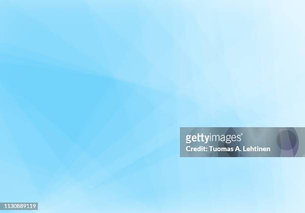 abstract light blue background with transparent lines - blu chiaro foto e immagini stock