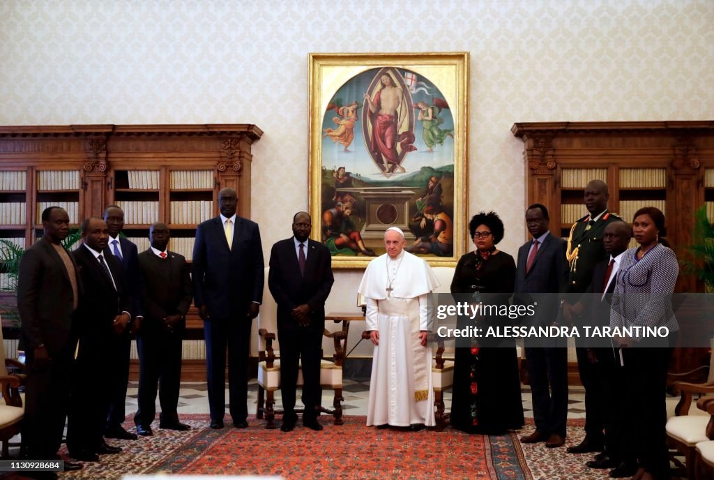 VATICAN-POPE-S SUDAN-POLITICS-DIPLOMACY
