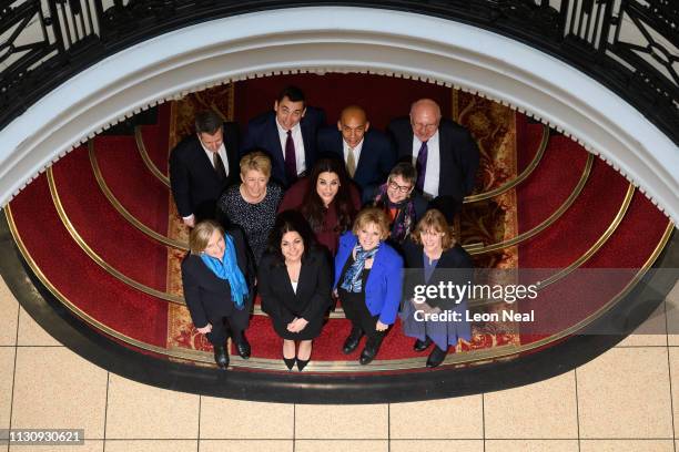 Independent Group member MPs Former Labour MPs Chris Leslie, Gavin Shuker, Chuka Umunna and Mike Gapes, former Labour MPs Angela Smith, Luciana...