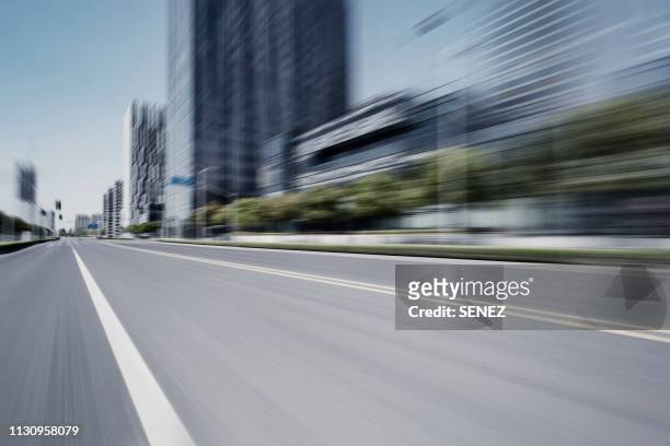 urban road - road speed stock pictures, royalty-free photos & images