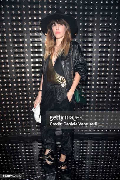Lou Doillon attends the Gucci show during Milan Fashion Week Autumn/Winter 2019/20 on February 20, 2019 in Milan, Italy.