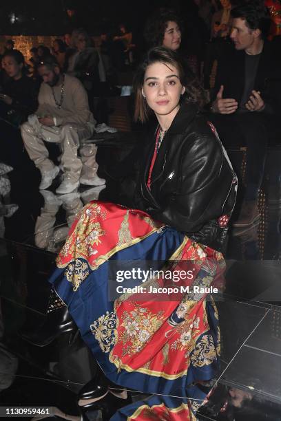 Emma Appleton attends the Gucci show during Milan Fashion Week Autumn/Winter 2019/20 on February 20, 2019 in Milan, Italy.