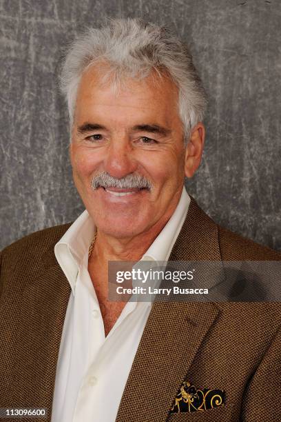 Actor Dennis Farina visits the Tribeca Film Festival 2011 portrait studio on April 23, 2011 in New York City.