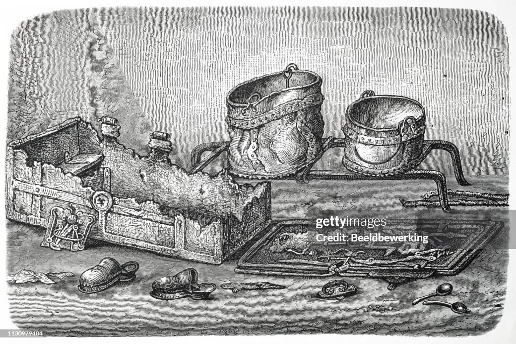 Objects from retaining Huys on Nova Zembla