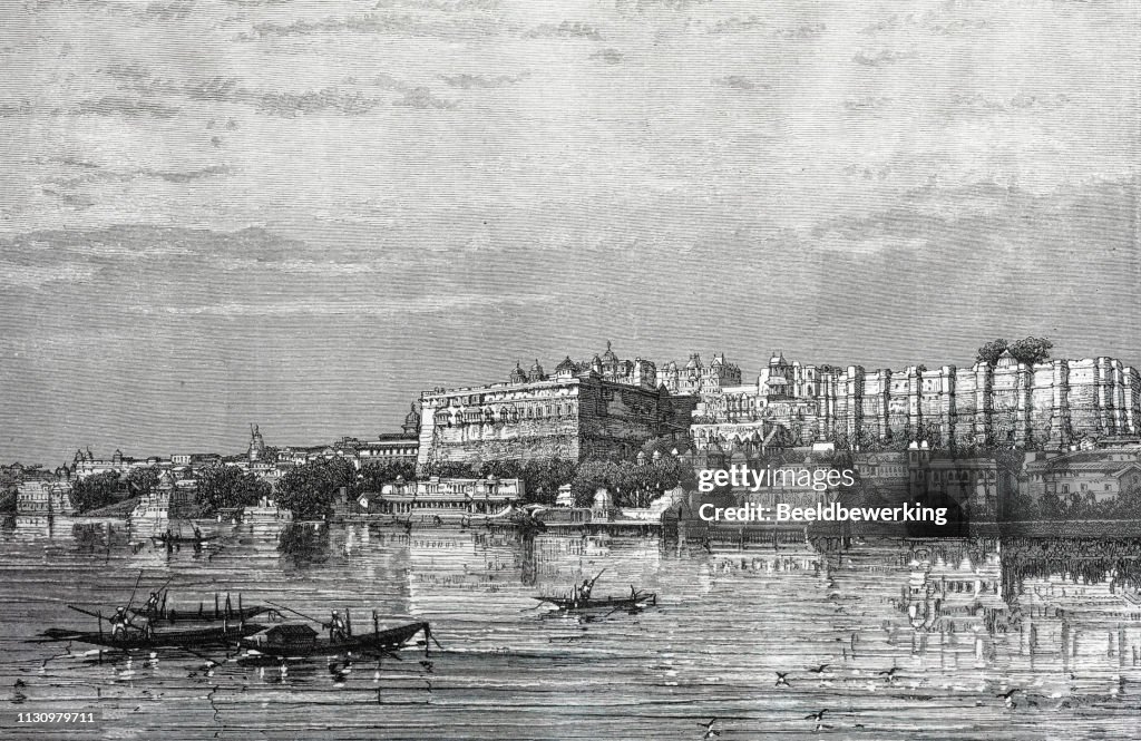 Udaipur lake view