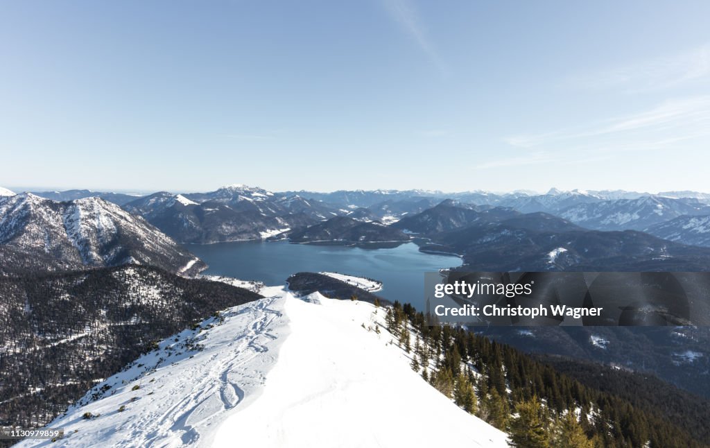 Bayern - Walchensee Winter