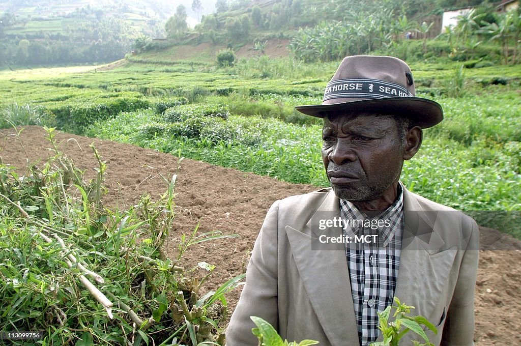 March 29, 2004 - Andrew Kibira, 78, the brother of Felicien