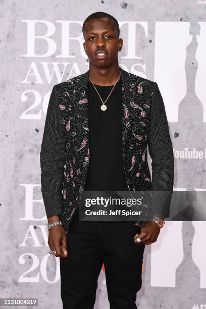 Jamal Edwards attends The BRIT Awards 2019 held at The O2 Arena on February 20, 2019 in London, England.