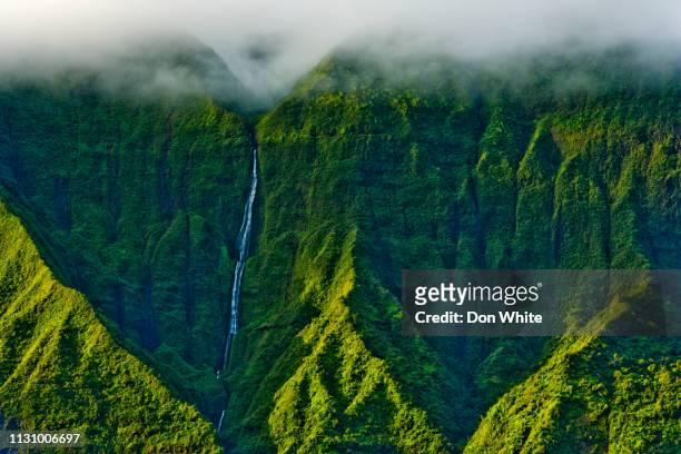 eiland kauai in hawaï - kauai stockfoto's en -beelden