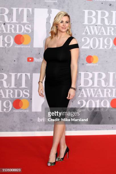 Gemma Atkinson attends The BRIT Awards 2019 held at The O2 Arena on February 20, 2019 in London, England.