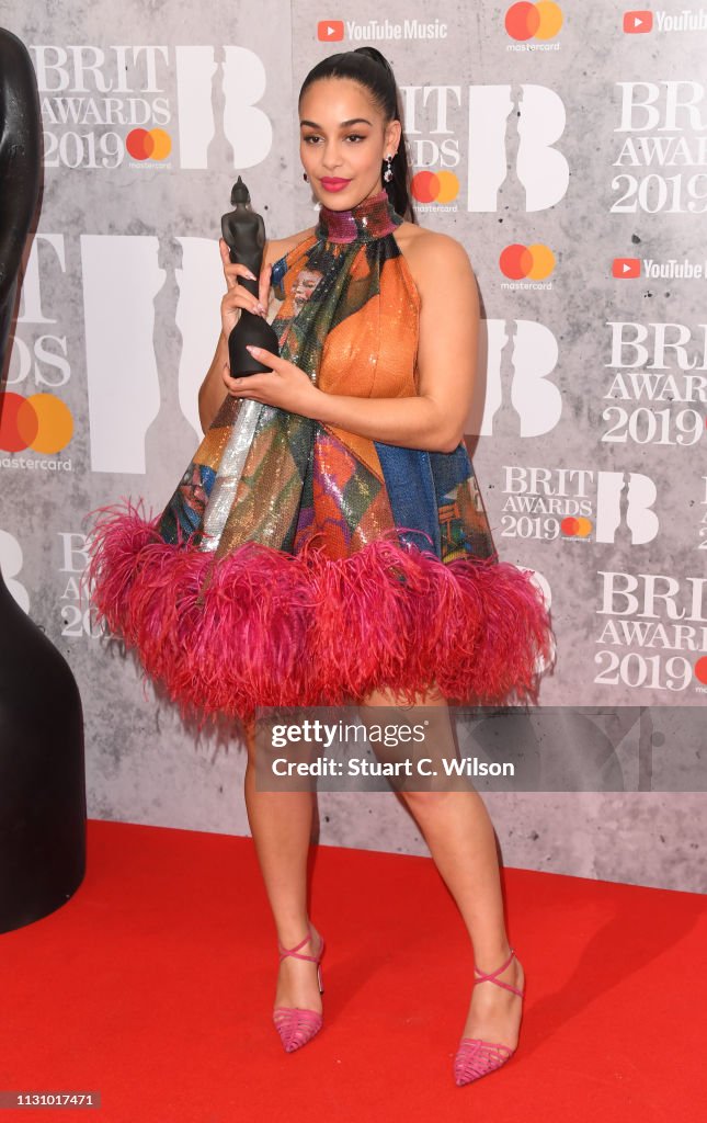 The BRIT Awards 2019 - Winners Room