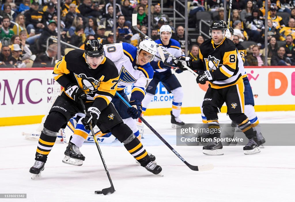 NHL: MAR 16 Blues at Penguins