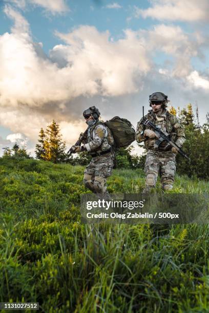 rangers in the mountains - task force stock pictures, royalty-free photos & images