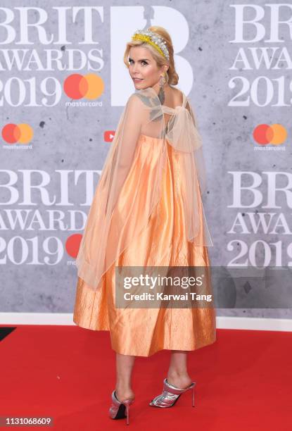 Paloma Faith attends The BRIT Awards 2019 held at The O2 Arena on February 20, 2019 in London, England.