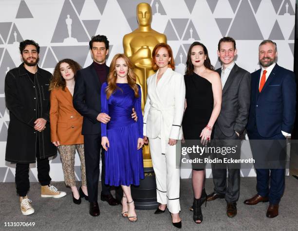 Jeremy Comte, Maria Gracia Turgeon, Guy Nattiv, Jaime Ray Newman, Marianne Farley, Marie-Helene Panisset, Vincent Lambe, and Darren Mahon attend the...