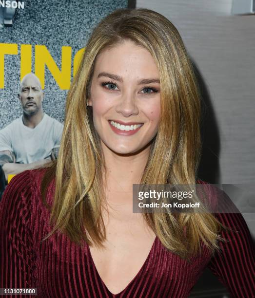 Kim Matula attends "Fighting With My Family" Los Angeles Tastemaker Screening at The London Hotel on February 20, 2019 in West Hollywood, California.