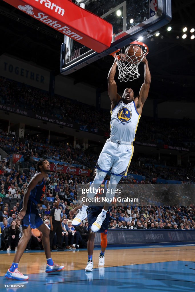 Golden State Warriors v Oklahoma City Thunder