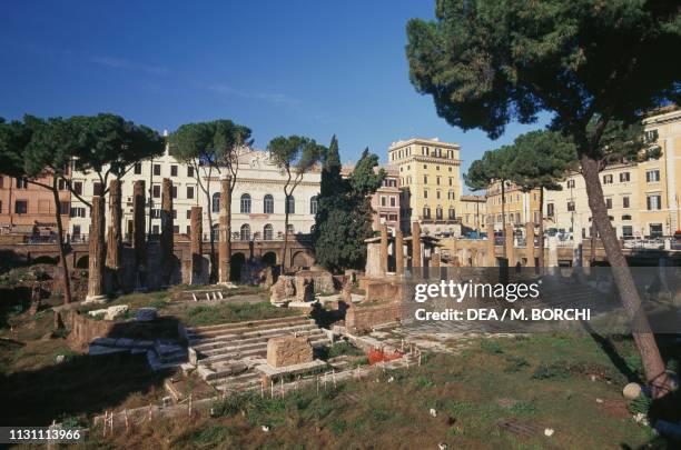 Sacred Area of Largo di Torre Argentina, Rome , Lazio, Italy, Roman civilization, 4th-1st century BC.