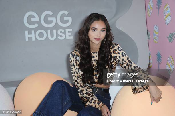 Recording Artist Karina Rae attends Talent And Influencer Day At The Egg House held at The Egg House on March 16, 2019 in Los Angeles, California.