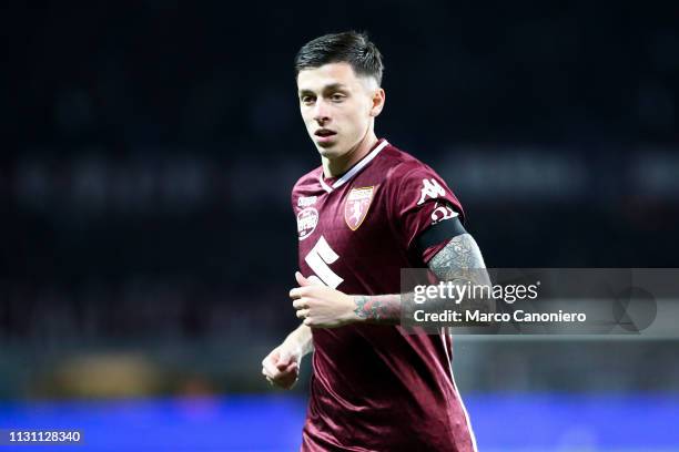 Daniele Baselli of Torino FC during the Serie A football match between Torino Fc and Bologna Fc. Bologna Fc wins 3-2 over Torino Fc.