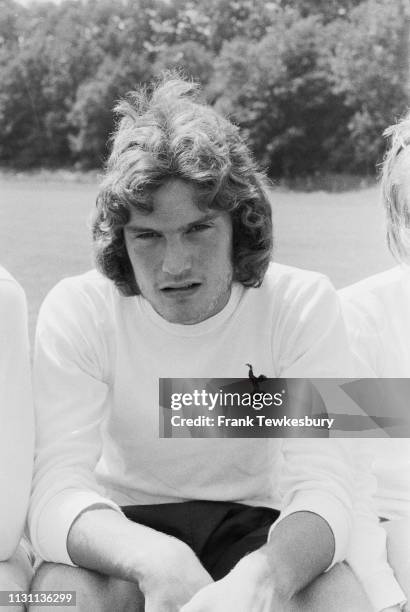 English former footballer and manager Glenn Hoddle of Tottenham Hotspur FC, London, UK, 26th August 1975.