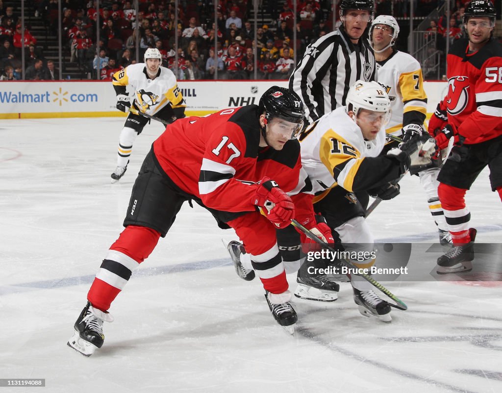 Pittsburgh Penguins v New Jersey Devils