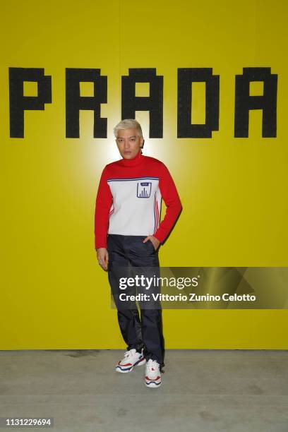 Bryanboy attends the Prada Show during Milan Fashion Week Fall/Winter 2019/20 on February 21, 2019 in Milan, Italy.
