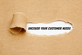 Uncover Your Customer Needs Business Concept